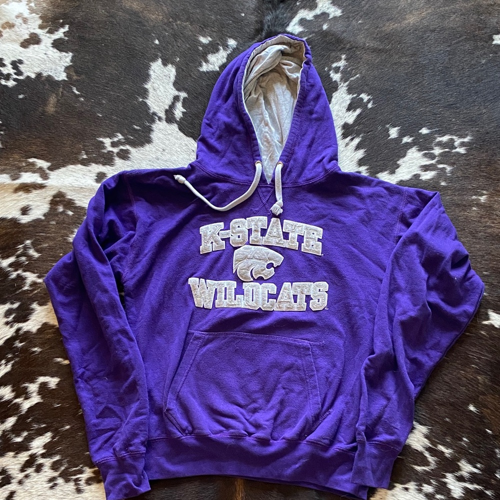 Vintage Purple K-State Wildcats Hoodie